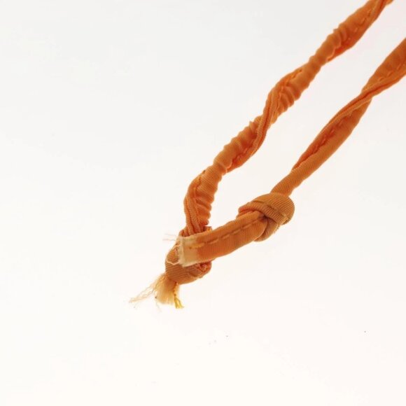 PRADA Backpack Nylon Orange Silver Auth 140110 - Picture 9 of 16